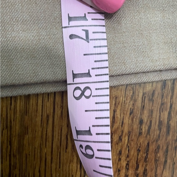 J.Crew Tan Mini Skirt Wool Blend Size 8 - Picture 8 of 8